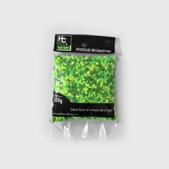 JUST HOME COLLECTION - Gravilla Decorativa Mixta Verdes Fluor X500gr