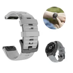 GENERICO - Correa Pulso para Reloj Garmin Fenix 5x/5x Plus Gris
