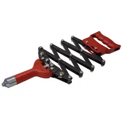 URREA - Remachadora Tipo Acordeón de 1/8 Pulgada a 1/4 Pulgada Industrial