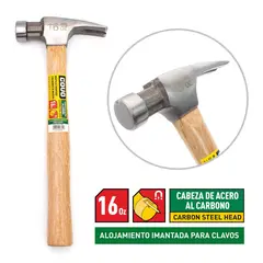COVO - Martillo Imantado 450 Gr Mango Madera
