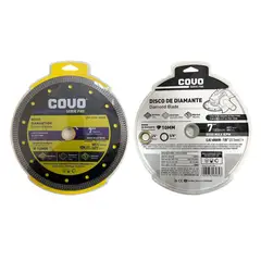 COVO - Disco Diamantado Turbo 7 Pulgadas Serie Pro Blíster Pza.