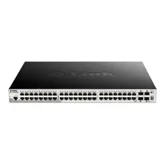 D-LINK - Switch Dlink Dgs-1510-52xmp 48 Puertos Poe Gigabit + 4 Sfp+