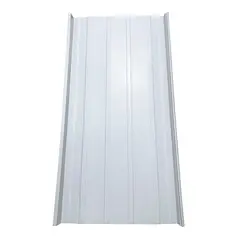 HUNTER DOUGLAS - Cubierta Metálica 52.5 cm Ancho Aluzinc de 0.50 mm Pintura Poliéster Color Negro