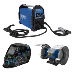 ELITE - Soldador Inversor MMA 160A + Careta + Esmeril