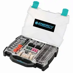 ENERGY - Accesorios Mototool 99 Piezas en Estuche