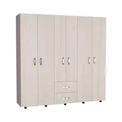 RTA DESIGN - Closet Barilo 200X200X50 Rta Niebla Blanco