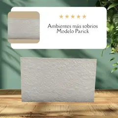 undefined - Placas antihumedad parick blanco 50x30 CJ 0.75m2