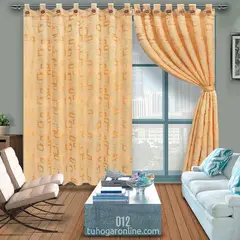 BYLMO - Cortina Yacar Camel 265X215Cm Horizontal Botón