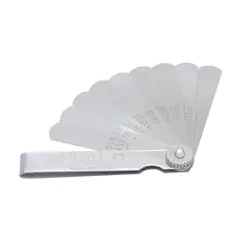URREA - Calibrador en Pulgadas de 9 Hojas 0.003'' a 0.018''