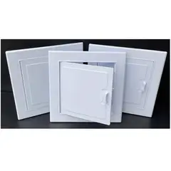 GENERICO - Tapa Registro 25x25cm Plastico Set x 6