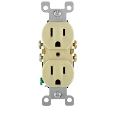 LEVITON - Toma Corriente Doble 5320 Línea Tradicional