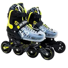 PROFIT - Patines Alaska 3 35-38 Negro/Amarillo