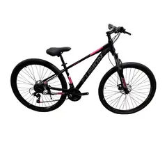 FUSION - Bicicleta Kosmos Rin 29 Gru Negro/Rosado