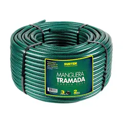 SURTEK - Manguera de Agua para Jardín 100 m x 1'' Tramada