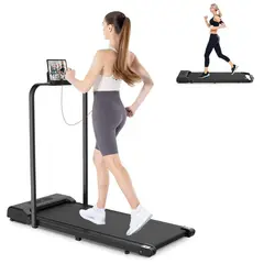 undefined - Caminadora Homefitnesscode 4 en 1 Plegable con Asa y Control Remoto