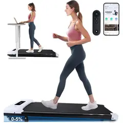 undefined - Caminadora para Debajo del Escritorio con Inclinación y Control Remoto