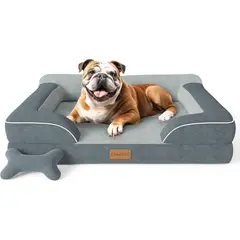undefined - Cama Ortopédica para Perro Grande con Gel Refrescante Impermeable