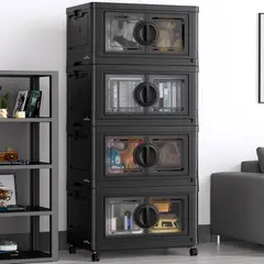 WLIVE - Mueble para Tv de 55 Pulgadas con Estantes y Cajones