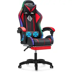 undefined - Silla Gamer con Masaje y Luces Ergonómica