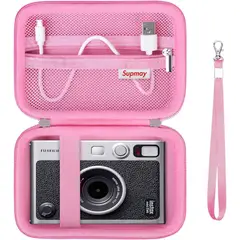 undefined - Funda Rígida de Transporte para Cámara Instantánea con Malla