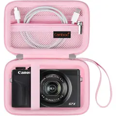 undefined - Funda RÍgida para Cámara Digital con Bolsillo de Malla