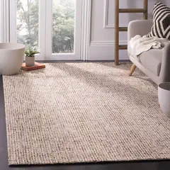 SAFAVIEH - Alfombra de Lana Color Beige de 243x304 cm