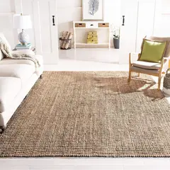 SAFAVIEH - Alfombra de Yute Color Natural de 152x243 cm