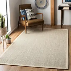 SAFAVIEH - Alfombra de Fibra Natural de 122x183 cm