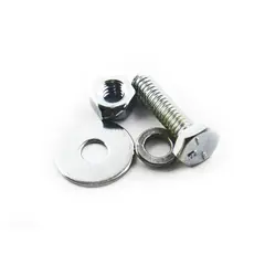FIXSER - Tornillo Hexagonal 1/4X1 Arandela Y Tuerca 3Un
