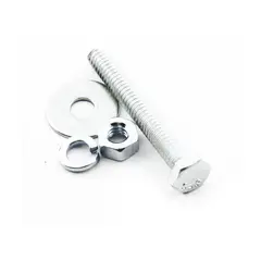 undefined - Tornillo Hexagonal 1/4X2 Arandela Y Tuerca 2Un