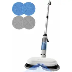 IDOO - Trapeador Eléctrico con Luz Led y Encerado Silencioso