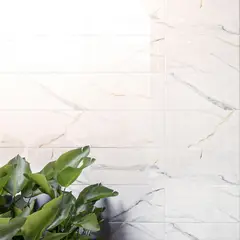 CERAMICA ITALIA - Pared Cerámica Mármol Alba 30x60 Cm Caja 1.62 m2