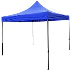 undefined - Carpa Toldo 2x2 Plegable Reforzado Impermeable Eventos Patio Azul
