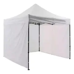 undefined - Carpa Toldo 2x2 Paredes Impermeable Plegable Jardín Blanca