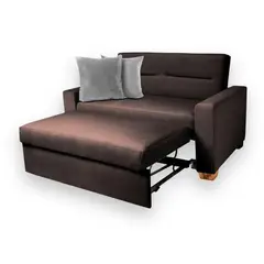 ESTILO RELAX - Sofá Cama Orquidea Herraje Aleman Chocolate