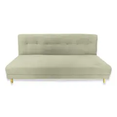 ESTILO RELAX - Sofá Cama Futon Cerezo Antirasguños 110x180x85 Beige