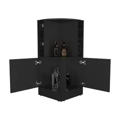 RTA DESIGN - Bar Bajo Esquinero Jakes 108X46X46 Rta Wengue