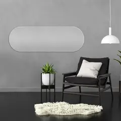 SANDALO - Espejo Ovalado Flotante Porto 45X140