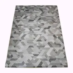 undefined - Tapete Romano Tipo Cuero T. 1.20X1.70M Gris
