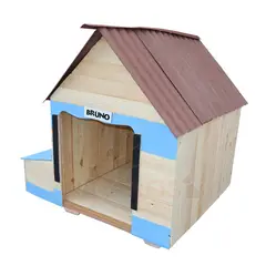 undefined - Casa En Madera Pino Extragrande Con Platero Perro