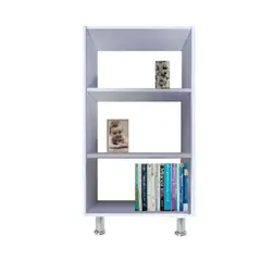 JKASSEM - Biblioteca Bifet Mostrador Recibidor Librero Blanco