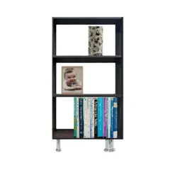 JKASSEM - Biblioteca Bifet Mostrador Recibidor Librero Wengue