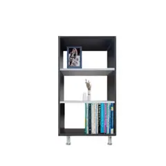 JKASSEM - Biblioteca Bifet Mostrador Recibidor Librero Wengue/blanco