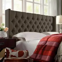 undefined - Cabecero de Lujo Pilsen Café Microfibra 160X150