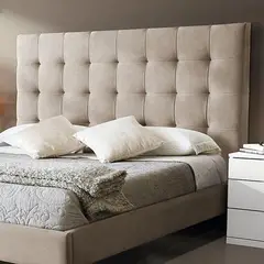 EKONOMODO COLOMBIA - Base Cama + Cabecero Queen Luxury Taupe 160x190x150