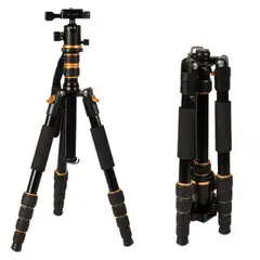 52 BITS - Trípode Profesional para Fotografía Canon Nikon Profesional 160 cm