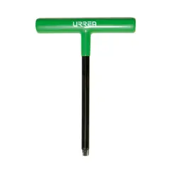 URREA - Llave Torx Corta T30 de 6 Pulgadas Mango T Agarre Ergonómico