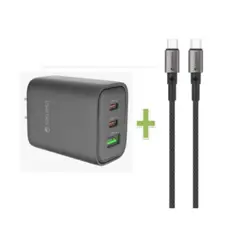 ESENSES - Cargador de Pared 65 Watts + Cable Tipo C 60 Watts
