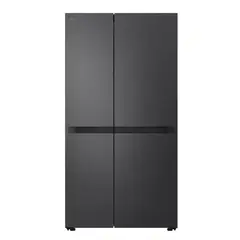 LG - Nevecón Side by Side 664 Lts Smart Inverter Negro GS66BPM