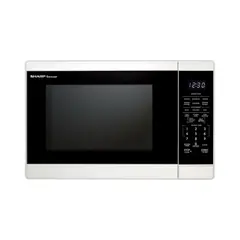 SHARP - Horno Microondas 1100W con Plato Giratorio